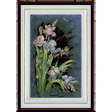 1231 Мозаика Cristal 'Ирисы', 40*59 см