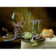 70026 Канва с рисунком Gluriya 'Солнце в бокале'33*25 см