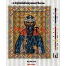 В7013 Канва с рисунком Alisena 'Вадим' 11*14см