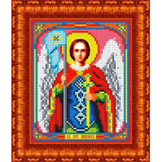 КБИ-5071 Канва с рисунком для бисера 'Св. Архангел Михаил', А5