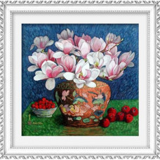 1285 Мозаика Cristal 'Магнолии', 50*48 см
