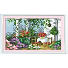 7208 Мозаика Cristal 'Дворик', 36*28 см