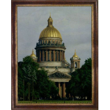 СБ-1015 Канва с рисунком для вышивания бисером 'Исаакиевский собор' Hobby&Pro 35*46см