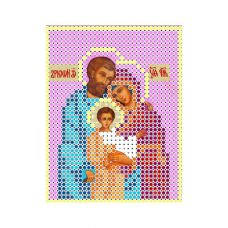 КБИ-6006 (Ф) Канва с рисунком для бисера 'Святое семейство' А6