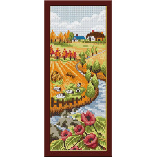 1418 Мозаика Cristal 'Осень', 14*36 см