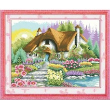 7444 Мозаика Cristal 'Сказочный домик', 53*53 см
