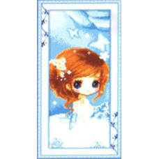 7663 Мозаика Cristal 'Девочка', 25*50 см