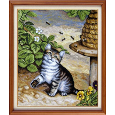 1143 Котенок и пчелы