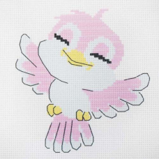 213 Набор для вышивания Hobby & Pro Kids 'Птенчик' 19*19см