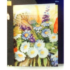 6211 ORCHIDEA Набор для вышивания открытка 10,5х15 см