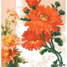 С163Н Набор для вышивания 'РС-Студия' 'Хризантема', 19*13 см