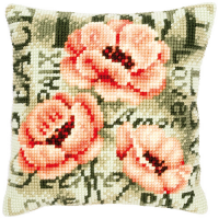 PN-0144839 Подушка Vervaco 'Маки' 40*40см